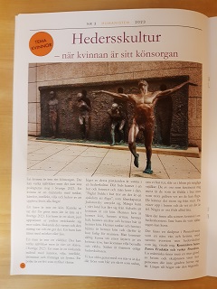 Artikel om hederskulturen