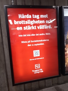 LOs vallaffish för Socialdemokraterna 2022