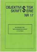 Objektivistisk $kriftserie nummer 17