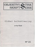 Objektivistisk $kriftserie nummer 21