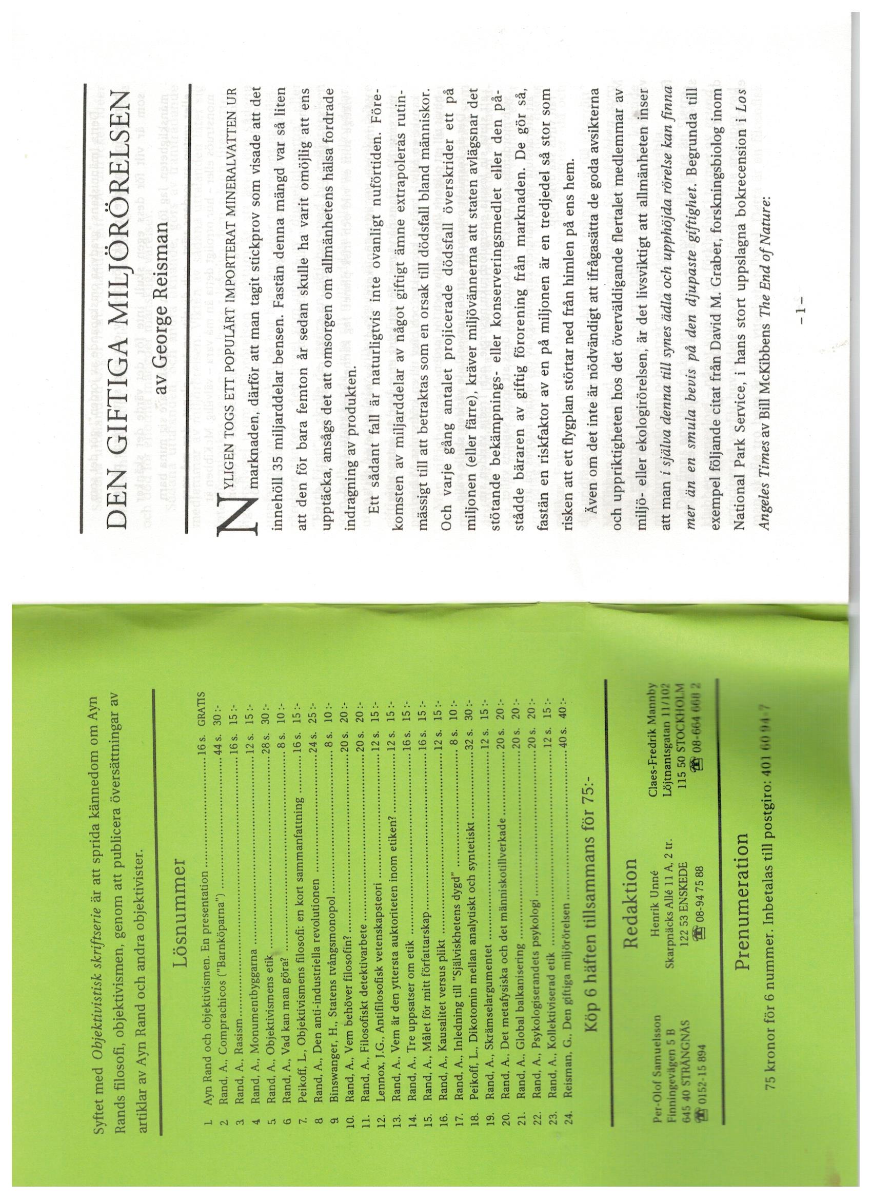 Första uppslaget i O$ nummer 24