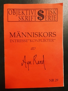 Objektivistisk Skriftserie nummer 29