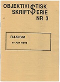 Objektivistisk $kriftserie nummer 3