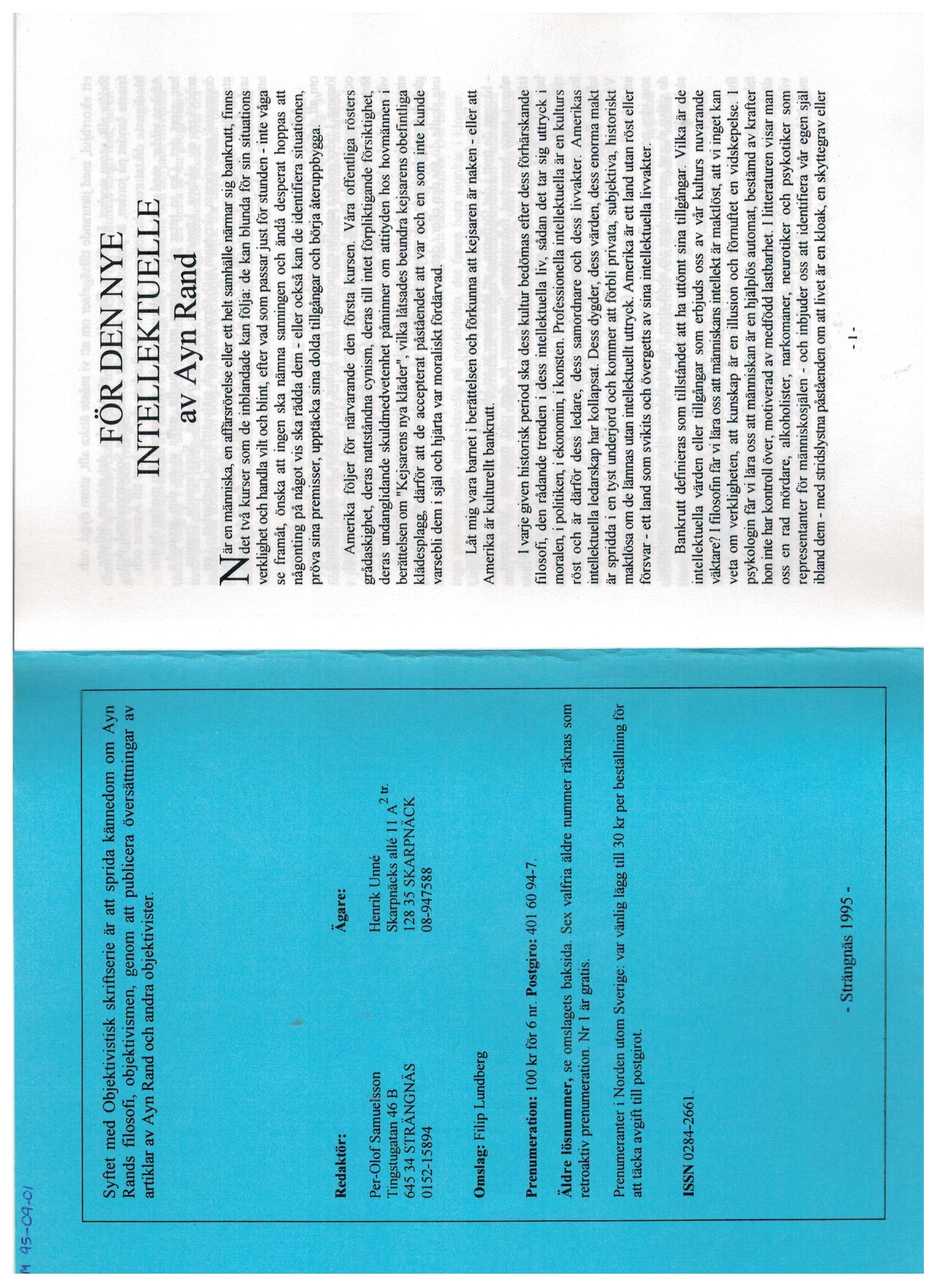 Första uppslaget i O$ nummer 36