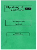 Objektivistisk $kriftserie nummer 37