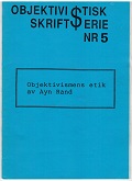 Objektivistisk $kriftserie nummer 5