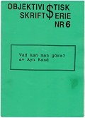 Objektivistisk $kriftserie nummer 6