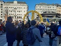Demonstration mot Putinkriget