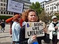 Demonstration mot Putinkriget